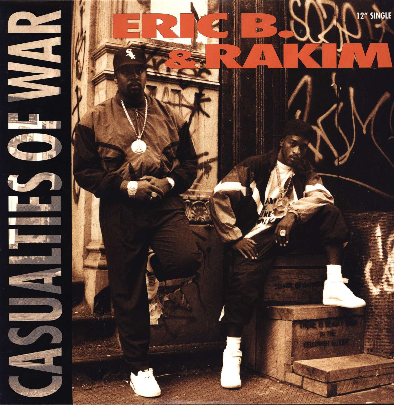 Eric , B. & Rakim - Casualities Of War (12'') (Maxi) (Vinyl)