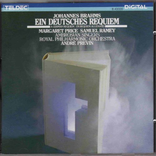 Brahms , Johannes - Ein deutsches Requiem (Price, Ramey, Previn)