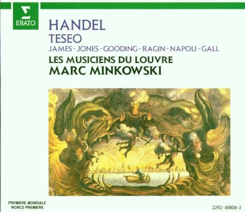 Händel , Georg Friedrich - Händel: Teseo (Gesamtaufnahme) (ital.)