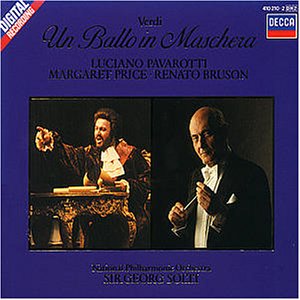 Verdi , Giuseppe - Un Ballo In Maschera (GA) (Pavarotti, Price, Bruson, Solti)