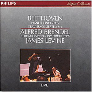Beethoven , Ludwig van - Klavierkonzerte 3 & 4 Alfred Brendel, Chicago Symphony Orchestra, James Levine)
