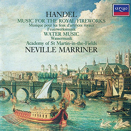 Handel , George Frideric - Music for the Royal Fireworks / Water Music (Tilney, Marriner, Academy of St. Martin-in-the-Fields)