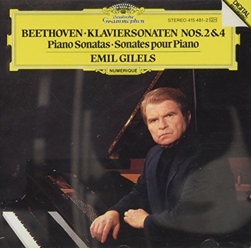 Beethoven , Ludwig Van - Piano Sonatas 2 & 4 (Gilels)