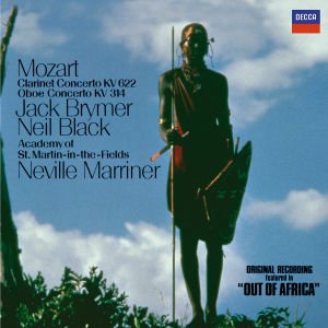 Mozart , Wolfgang Amadeus - Clarinet Concerto KV 622 / Oboe Concerto KV 314 (Brymer, Black, Marriner)