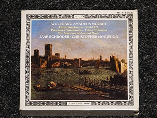 Mozart , Wolfgang Amadeus - Early Symphonies / Premieres Symphonies / Frühe Sinfonien 1764-1771 (Schröder, Hogwood)