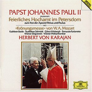 Mozart , Wolfgang Amadeus - Messe C-Dur KV 317 Krönungsmesse (Wiener Philharmoniker, Karajan)