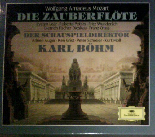 Mozart , Wolfgang Amadeus - Die Zauberflöte (Crass, Peters, Lear, Wunderlich, Böhm, Staatskapelle Dresden)