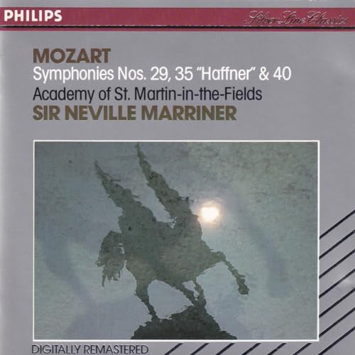 Mozart , Wolfgang Amadeus - Symphonies Nos. 29, 35 'Haffner' & 40 (Marriner)