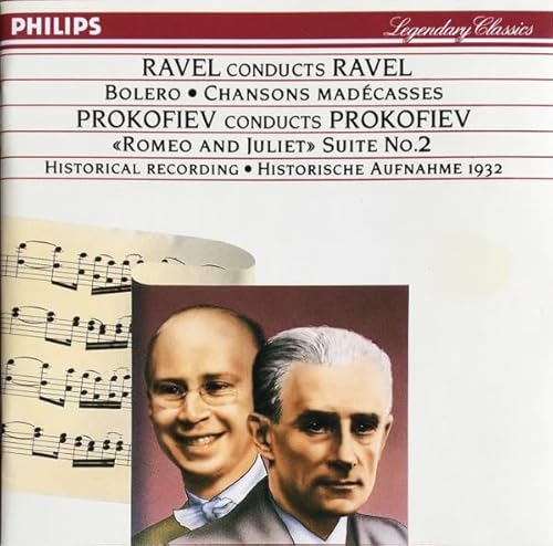 Ravel , Maurice / Prokofiev , Sergei - Ravel Conducts Ravel: Chansons Madecasses / Prokofiev Conducts Prokofiev: 'Romeo And Juliet' Suite No. 2