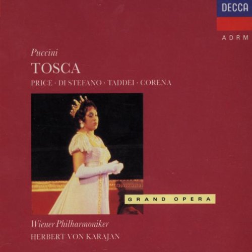 Puccini , Giacomo - Tosca (GA) (Price, Di Stefano, Taddei, Corena, Karajan)