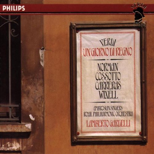 Verdi , Giuseppe - Un Giorno di Regno (Norman, Carreras, Gardelli)