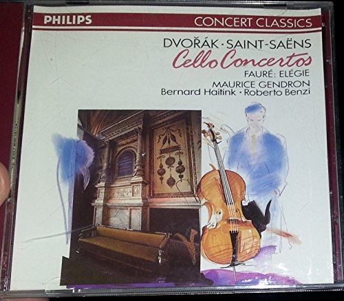 - Dvorak/Saint-Saens: Cello Concertos