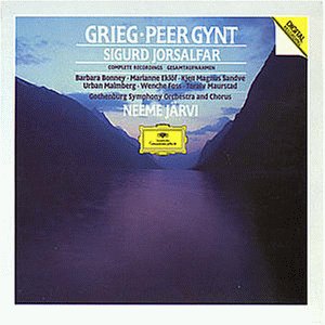 Grieg , Edvard - Peer Gynt / Sigurd Jorsalfar (Complete Recordings (Bonney, Eklöf, Sandve, Malmberg, Foss, Maurstad, Järvi)