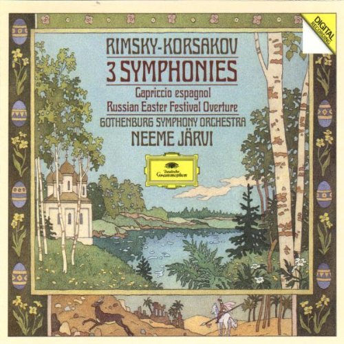 Rimsky-Korsakov , Nikolai - 3 Symphonies / Capriccio Espagnol / Rissian Easter Festival Overture (Järvi)