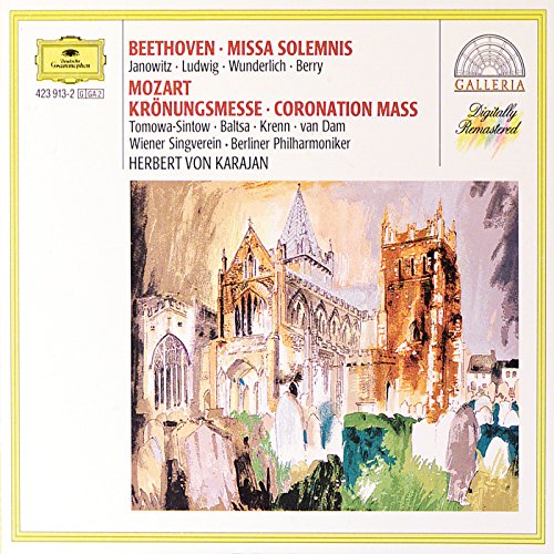 Beethoven , Ludwig van / Mozart , Wolfgang Amadeus - Missa Solemnis/Krönungsmesse