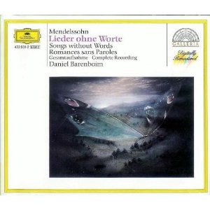 Mendelssohn , Felix - Lieder ohne Worte - GA (Barenboim)