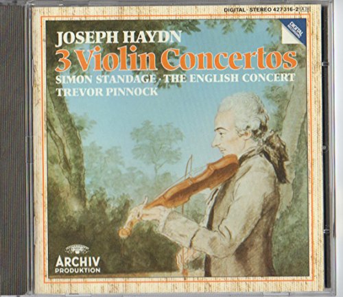 Haydn , Joseph - 3 Violin Concertos (Standage, The English Concert, Pinnock)