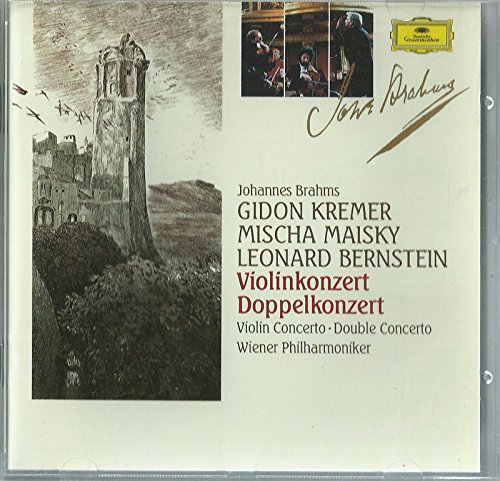 Brahms , Johannes - Konzert für Violine und orchester D-dur op. 77 / Konzert für Violine und Violoncello und Orchester a-moll op. 102