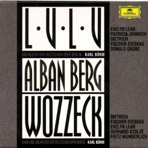 Berg , Alban - Lulu (GA) (Lear, Johnson, Fischer-Dieskau, Grobe, Böhm) / Wozzeck (GA) (Fischer-Dieskau, Lear, Stolze, Wunderlich, Böhm) (3CD SET)