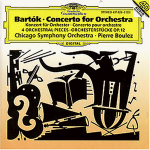 Bartok , Bela - Concerto for Orchestra / 4 Orchestral Pieces, Op. 12 (Boulez)