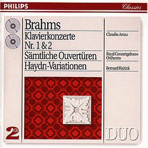 Brahms , Johannes - Klavierkonzerte Nr. 1 & 2 / Sämtliche Ouvertüren / Haydn-Variationen (Arrau, Haitink)