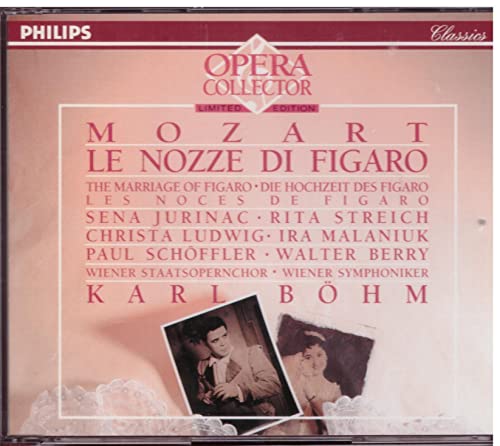 Mozart , Wolfgang Amadeus - Le Nozze Di Figaro (Jurinac, Streich, Ludwig, Malaniuk, Schöffler, berry, Böhm)
