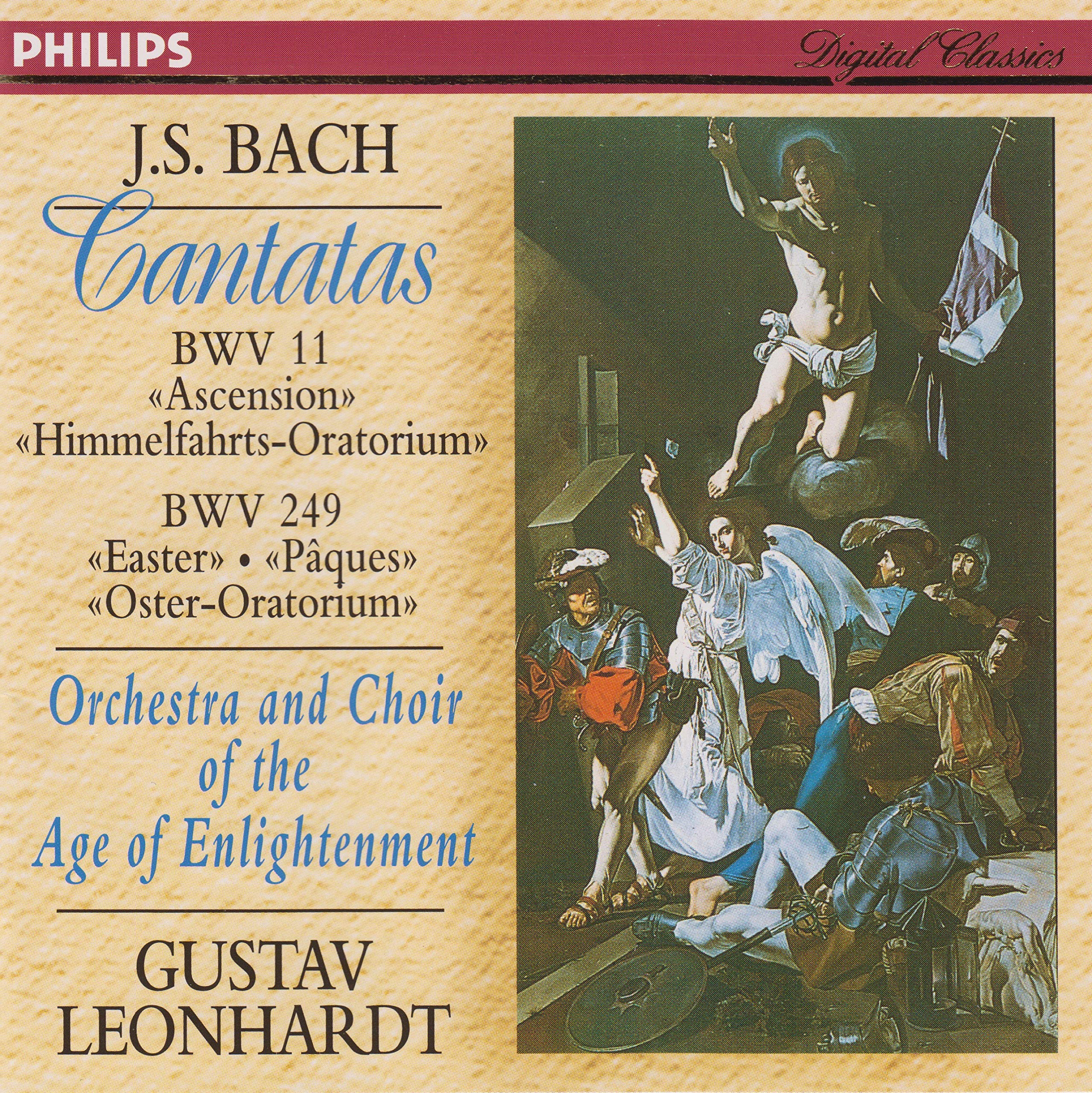 Bach , Johann Sebastian - Oster-Oratorium BWV 249 / Himmelfahrts-Oratorium BWV 11 (Frimmer, Popken, Orchestra and Choir of The Age of Enlightenment, Leonhardt)