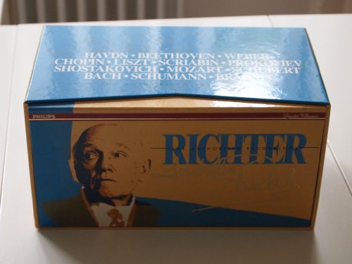 Richter , Sviatoslav - Richter: The Authorised Recordings - Haydn, Beethoven, Weber, Chopin, Liszt, Scriabin, Prokofiev, Shostakovich, Mozart, Schubert ... (21-CD BOX SET)