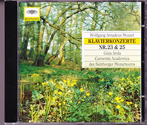 Mozart , Wolfgfang Amadeus - Konzerte für Klavier und Orchester No. 23 A-dur KV 488 & No. 25 C-dur KV 503 (Geza Anda)
