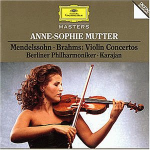 Mendelssohn / Brahms - Violin Concertos (Mutter, Karajan)(Masters)