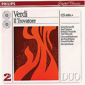 Verdi , Giuseppe - Il Trivatore (Chor & Orch. der Royal Opera Covent Garden, Davis)
