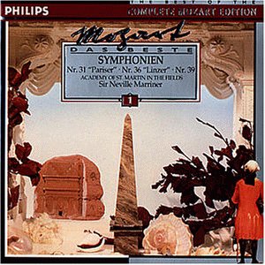 Mozart , Wolfgang Amadeus - Symphonien: Symphonie Nr. 31 'Pariser', KV 297/300a u.a. (Marriner) (Mozart Das Beste 1)