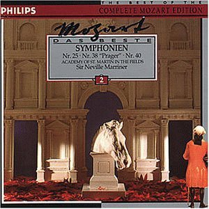 Mozart , Wolfgang Amadeus - Symphonien: Symphonie Nr. 38 'Prager', KV 504 u.a. (Marriner) (Mozart Das Beste 2)