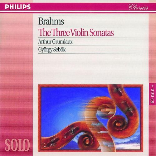 Brahms , Johannes - Die drei Violinsonaten (Grumiaux, Debok)