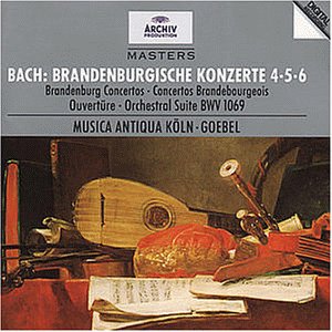 - Archiv Masters - Bach (Brandenburgische Konzerte)