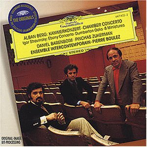 Berg , Alban / Stravinsky , Igor - Kammerkonzert / Ebony Concerto u.a. - The Originals (Barenboim, Zukerman, Boulez)
