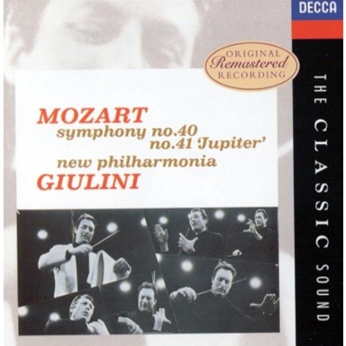 Mozart , Wolfgang Amadeus - Symphony No. 40 & No. 41 'Jupiter' (Giulini, New Philharmonia)