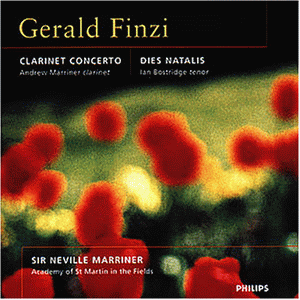 Finzi , Gerald - Clarinet Concerto / Dies natalis (Marriner)