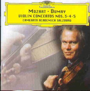 Mozart , Wolfgang Amadeus - Violin Concertos Nos. 3, 4, 5 (Dumay, Camerata Academica Salzburg)