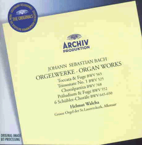 Helmut Walcha - The Originals - Bach (Orgelwerke)