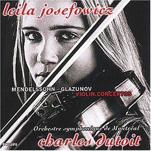 Leila Josefowicz - Mendelssohn / Gazunov: Violinkonzerte