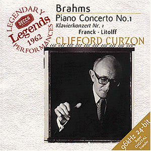 Brahms , Johannes - Piano Concerto No. 1 / Franck: Symphonic Variations / Litolff: Scherzo (Curzon, Szell, Boult)