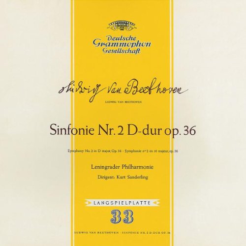Beethoven , Ludwig van - Sinfonie Nr. 2 D-dur op. 36 (Kurt Sanderling, Sviatoslav Richter)