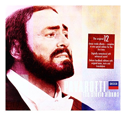 Pavarotti , Luciano - Pavarotti: The Studio Albums (The Original 12 Classic Studio Albums) (Remastered) (12 CD SET)
