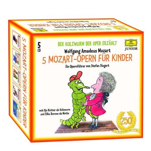  - Holzwurm der Oper-5 Mozart-Opern für Kinder