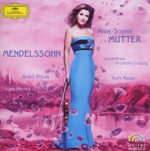 Mutter , Anne-Sophie - Mendelssohn (Previn, Harrell, Gewandhaus Orchester Leipzig, Masur) (CD DVD)