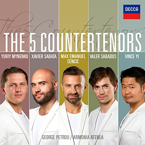 Mynenko / Sabata / Cencic / Sabadus / Yi - The 5 Countertenors (Petrou / Atenea)
