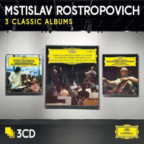 Rostropowitsch,Mstislav, Dvorak, Vivaldi, Boccherini, Tartini - Rostropovich - 3 Classic Albums (Limited Edition)