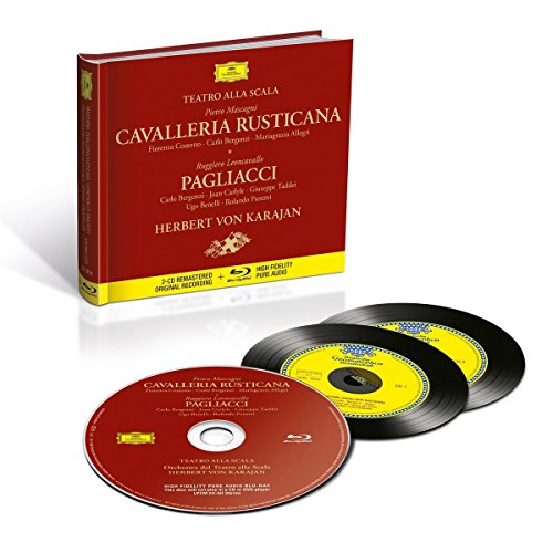- Cavalleria Rusticana & Pagliacci (2CD Remastered Original Recording & Blu-ray High Fidelity Pure Audio)