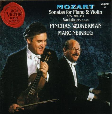 Mozart , Wolfgang Amadeus - Sonaten für Klavier und Violine 2 - K.27, 303, 454